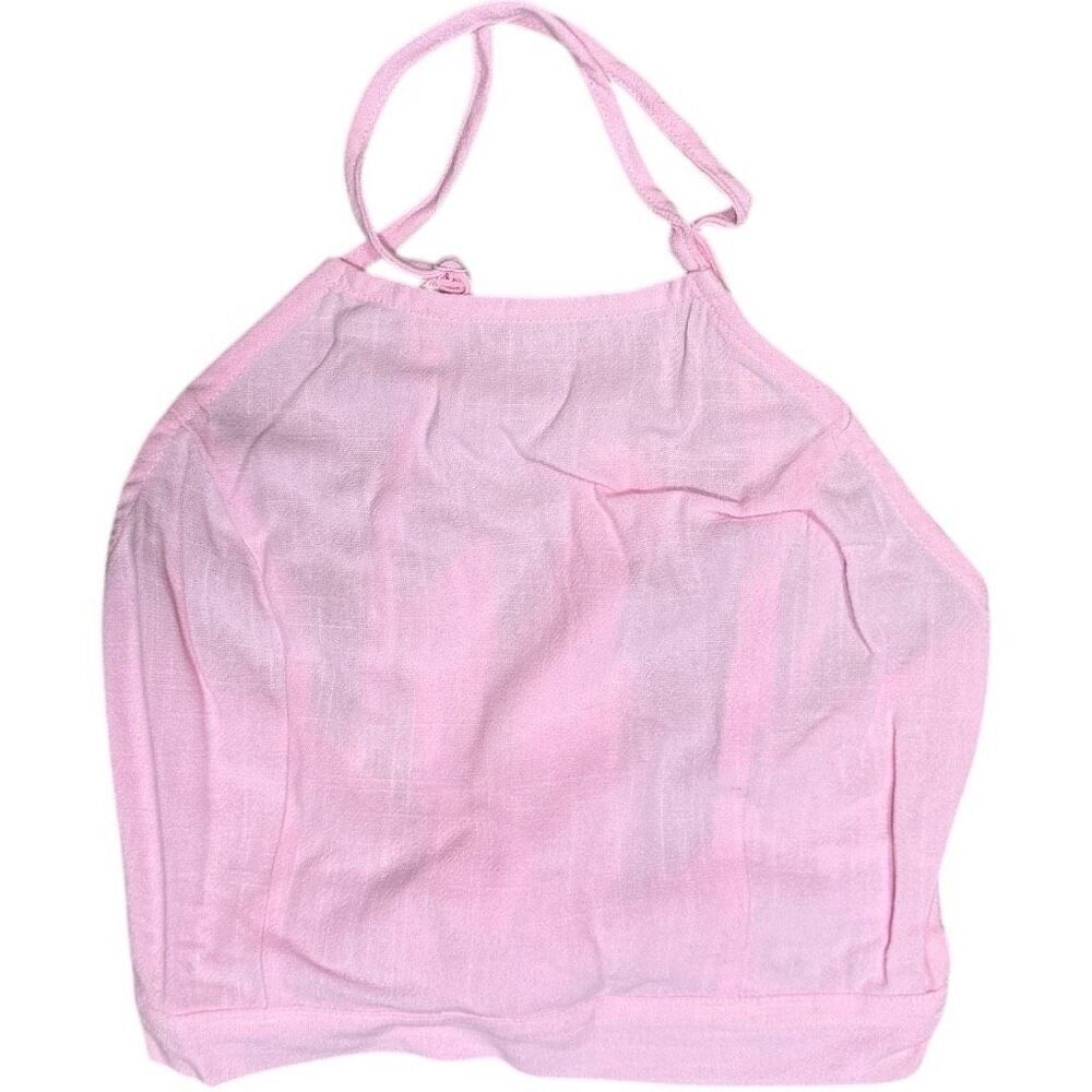 Light Pink Halter Crop Top & Cargo Joggers Set | HYFVE NWT - Picture 6 of 9